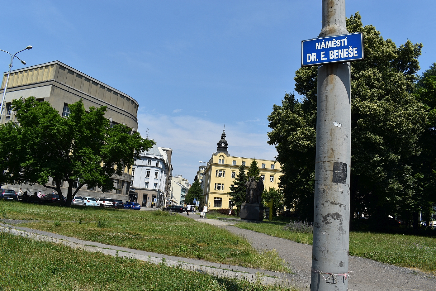 Aktuální stav náměstí. Foto: Hana Oborilová Aktuální stav náměstí. Foto: Hana Oborilová